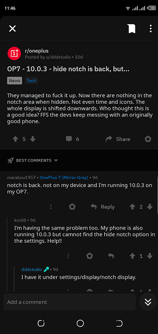 OnePlus-7-hide-notch-issue