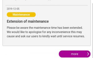 PES 2020 maintenance delayed
