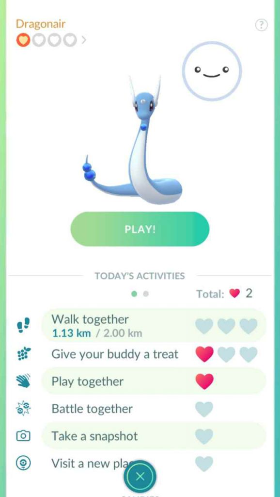 Pokemon Go Buddy Adventure : How to feed, play and walk with Buddy