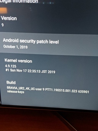 Sony-Bravia-X950G-Android-Pie-update