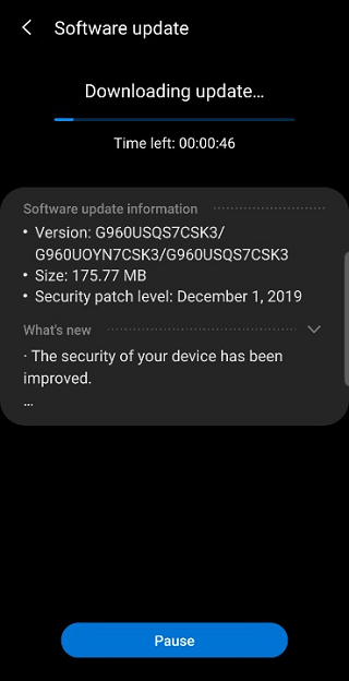 T-Mobile-Galaxy-S9-December-update