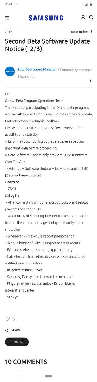 Korea Note 9 Beta 2 Update (Source)