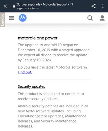 motorola_one_power_android_10_update_date