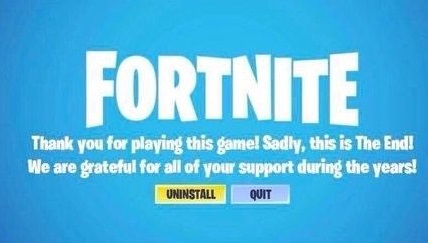 Update Prank Comes To Sight Fortnite Shutting Down In 2020