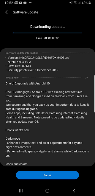 Galaxy-Note-9-Android-10-update-in-India
