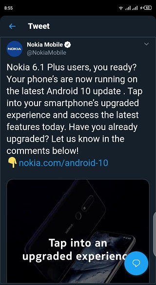 Nokia-6.1-Plus-Android-10-update