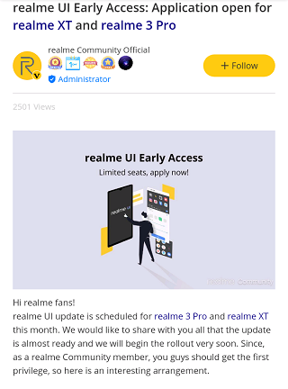 Realme-UI-early-access-for-Realme-XT-and-Realme-3-Pro-2