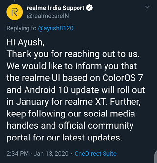 Realme-XT-Realme-UI-update