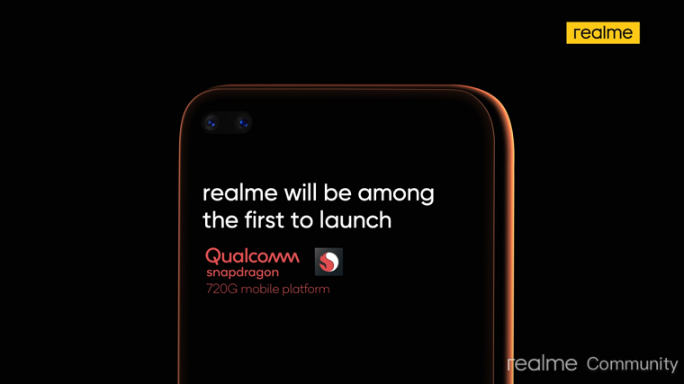 Is this Realme's new phone with Snapdragon 720G & 44MP punch hole front camera?