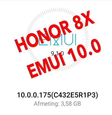 honor 8x android 10 update