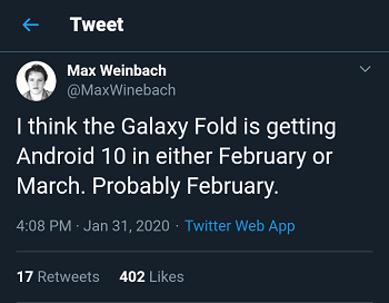 Galaxy-Fold-Android-10-update-status