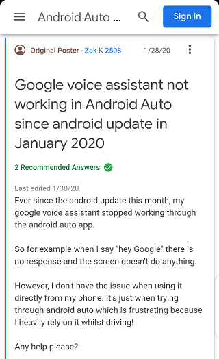Google-Assistant-issue-on-Android-Auto