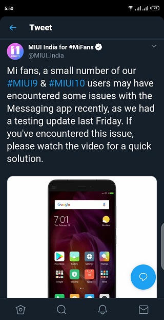 MIUI-9-and-MIUI-10-messages-issues