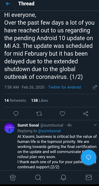 Mi-A3-delayed-Android-10-update