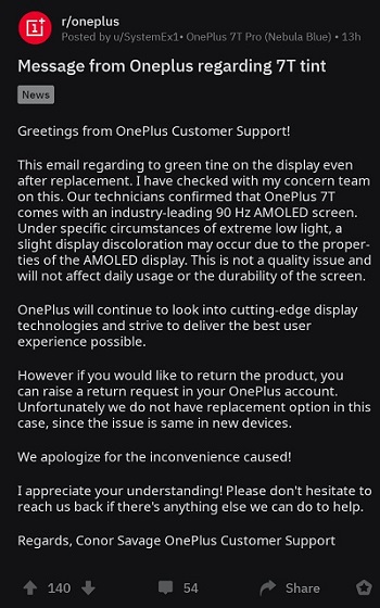 OnePlus-7T-display-tint-issue