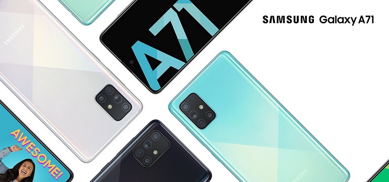 Samsung Galaxy A71 first update arrives while Galaxy A80 gets January 2020 security patch
