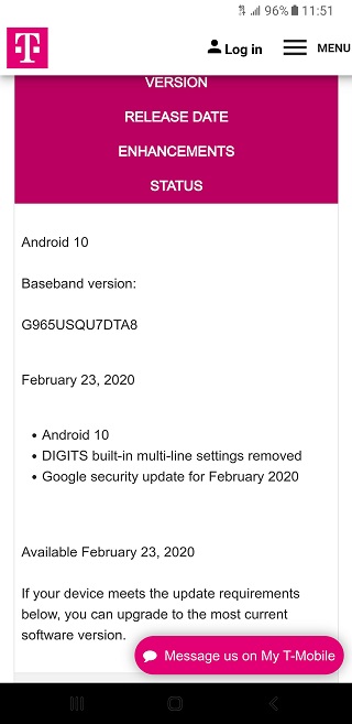 T-Mobile-Galaxy-S9-One-UI-2.0-update