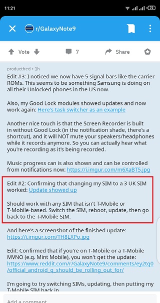 US-unlocked-Note-9-One-UI-2.0-update