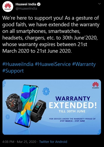 Huawei-India-extended-warranty