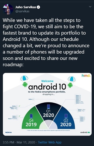 Nokia-Android-10-update-roadmap-revised