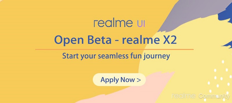 [Stable update live for X2] Realme X2 Realme UI (Android 10) open beta registration begins in India as stable version looms