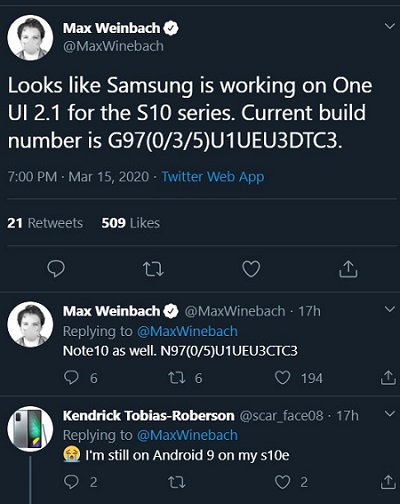 Samsung-Galaxy-S10-One-UI-2.1-update-in-the-works