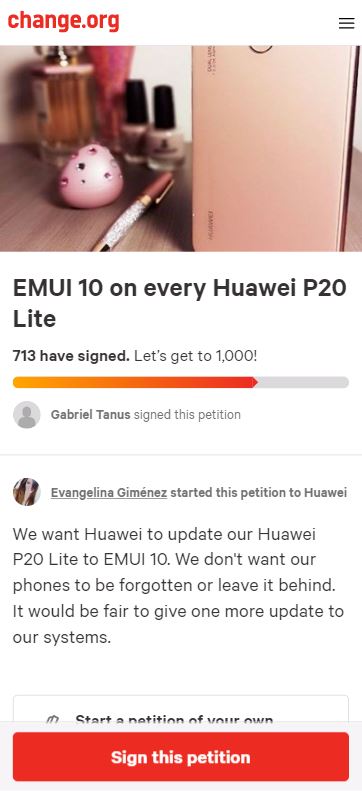 petition p20 lite 1