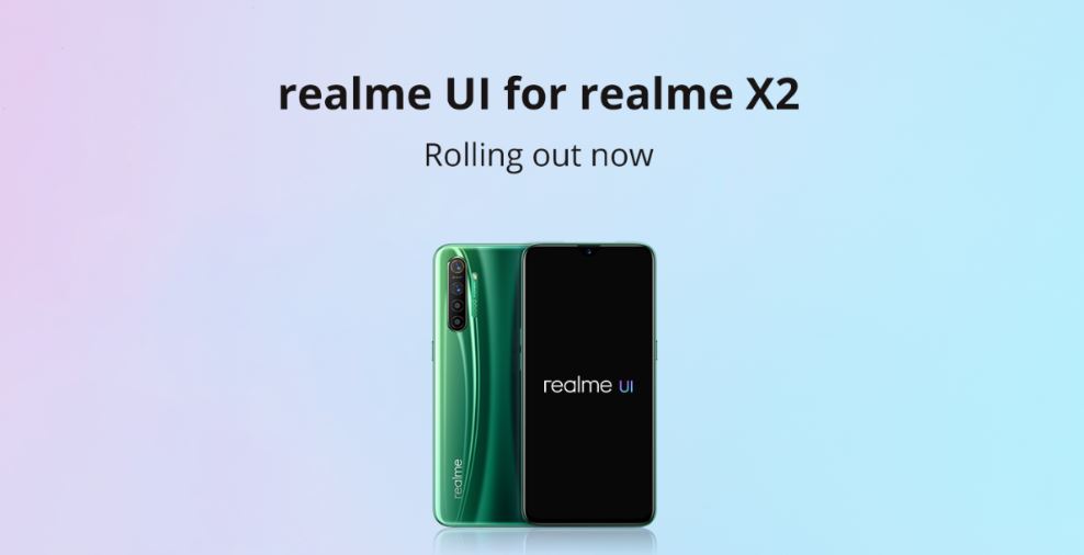 [Updated] Realme X2 Realme UI (Android 10) stable update officially rolling out, right in time just as promised by company