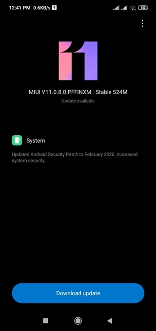 redmi-y3-february-security-patch-update