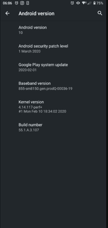 xperia 1 update