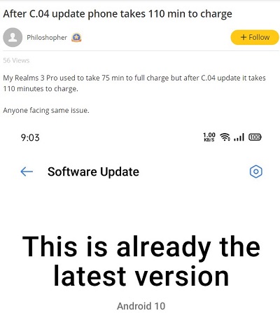 Realme-3-Pro-C.04-update-issues