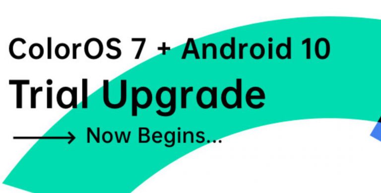 coloros 7 android 10 oppo trial update
