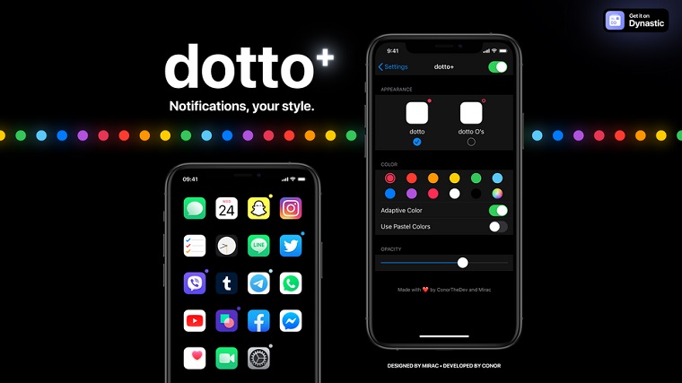 Meet dotto+, a new jailbreak tweak for customizing notification badges