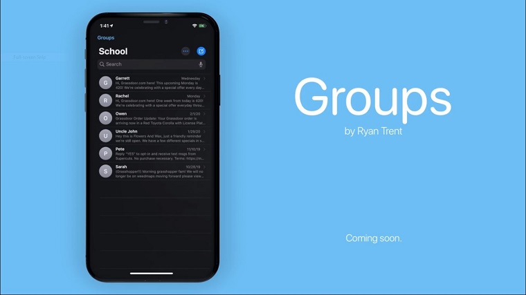 Groups: Upcoming iOS jailbreak tweak to sort messages into categories