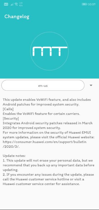 march update upcoming honor 9n
