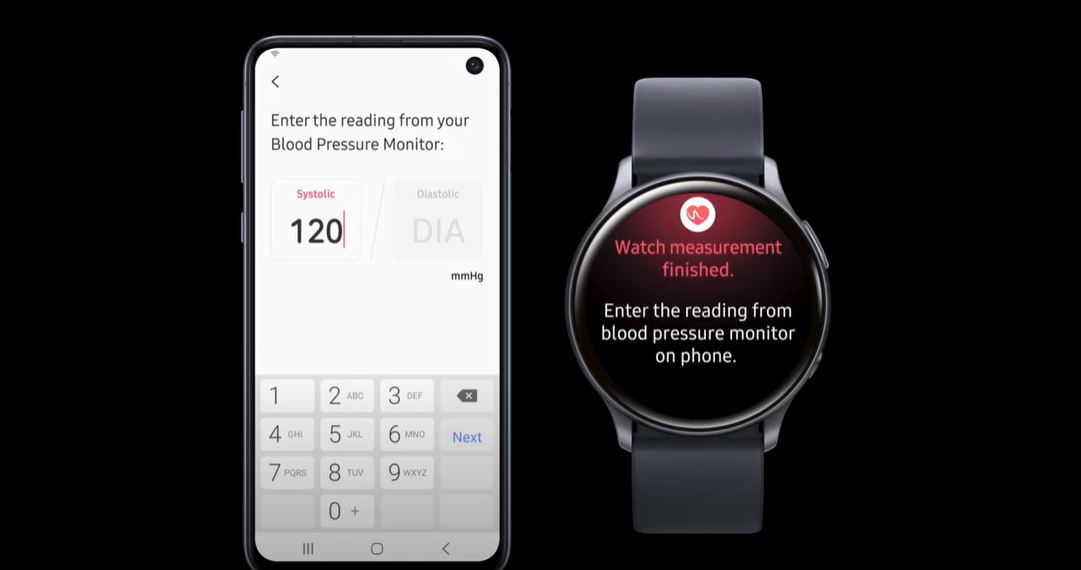 Samsung Galaxy Watch devices get updated with blood pressure monitoring app