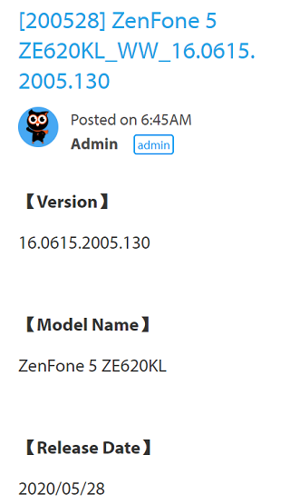 Asus-ZenFone-5-May-update