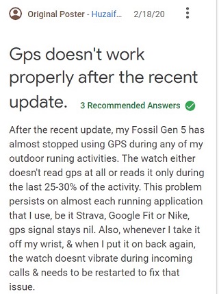 Fossil-Gen-5-GPS-issues