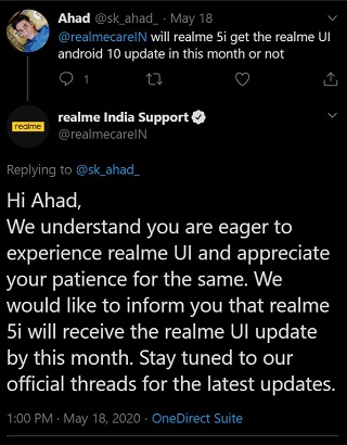Realme-5i-Realme-UI-update-Android-10