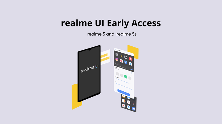 [Updated] Realme 5s & Realme 5 Android 10 (Realme UI) beta update releases as registration begins for early adopters; Realme 5i left behind