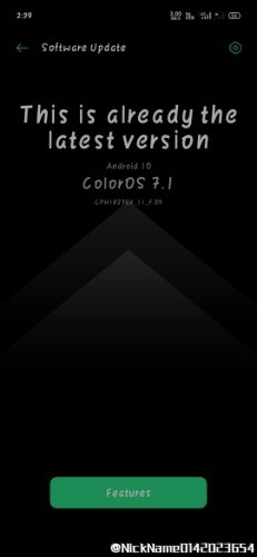 coloros 7.1 update oppo f9 and f9 pro