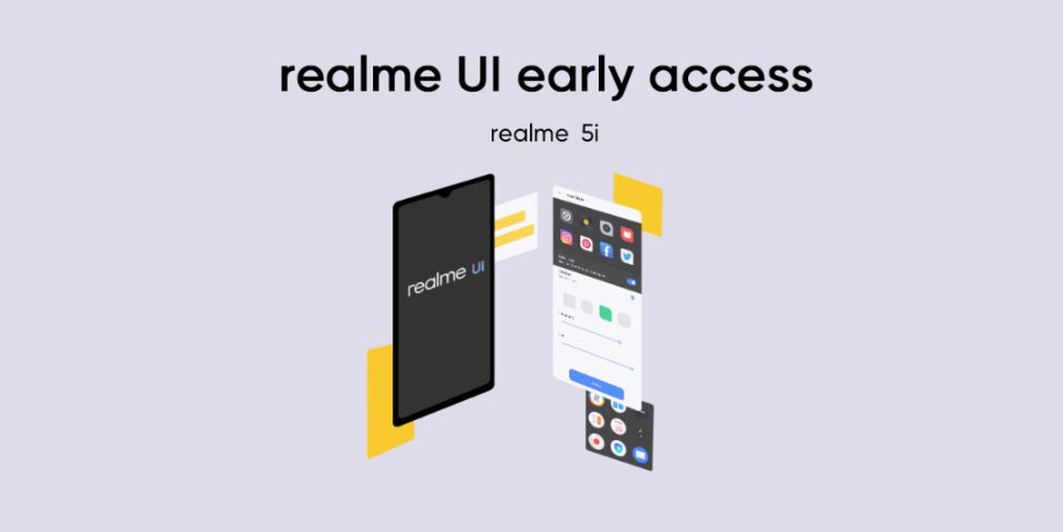 [Updated] Finally! Realme 5i Android 10 (Realme UI) beta update rolling out as early bird registrations open up