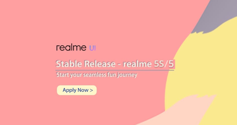 [Updated] Realme 5 & 5S Realme UI (Android 10) stable update early bird application channel opens up, hurry up as it's first-come-first-served