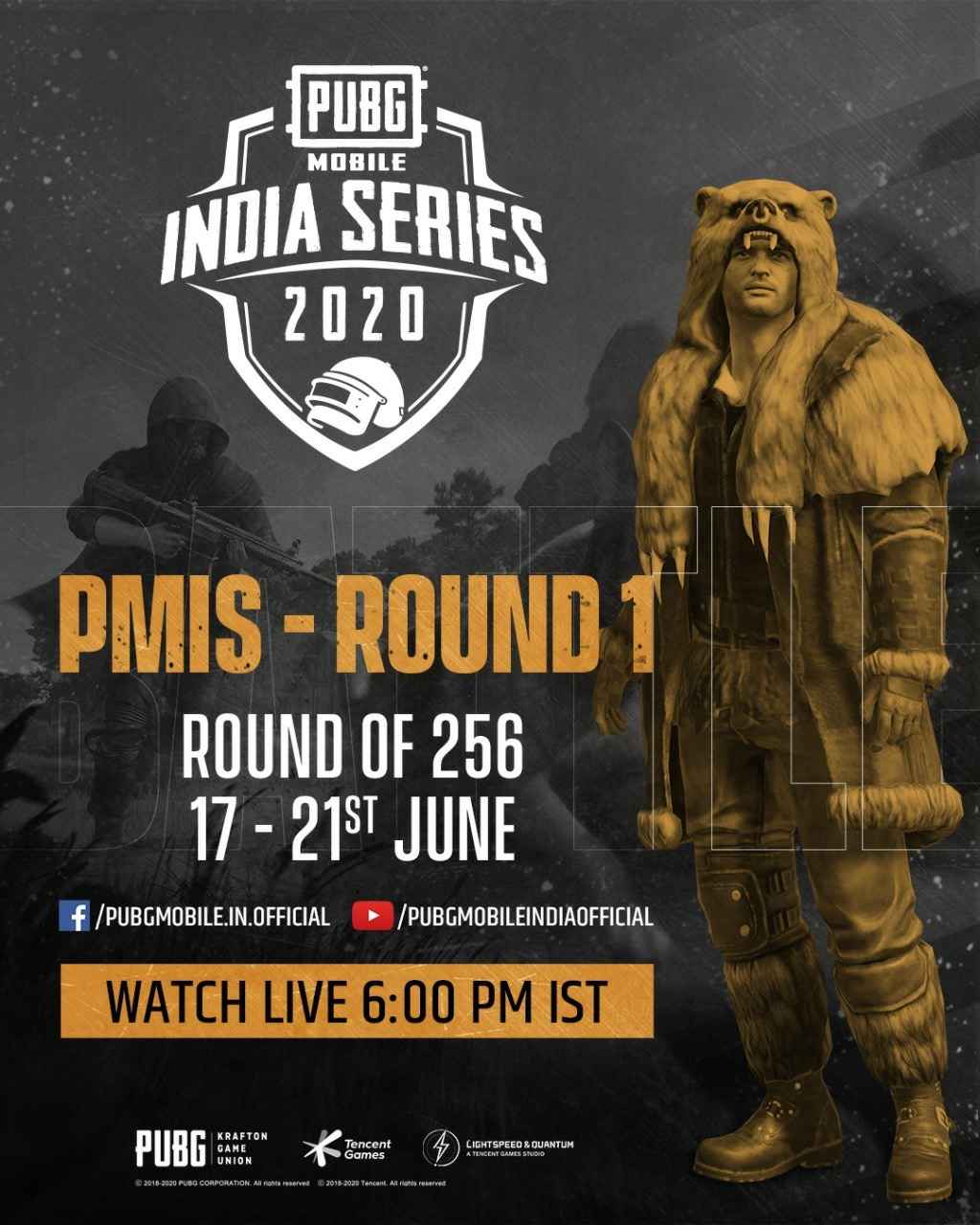 PUBG Mobile India Series 2020 (PMIS) - Round 1, Day 1 Results & Standings in Online Qualifiers