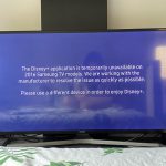 [Update: Issue fixed] Disney Plus app 'temporarily unavailable' on Samsung TVs issue officially acknowledged, fix in works
