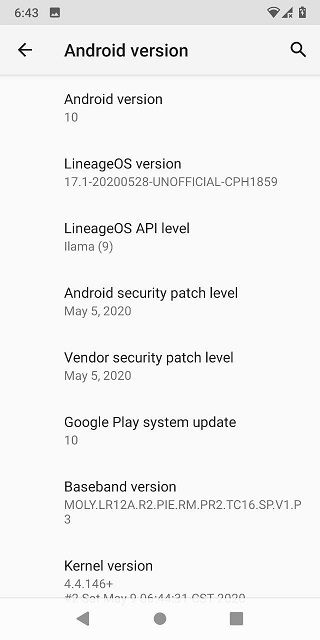 Realme-1-Android-10-update-as-LineageOS-17.1