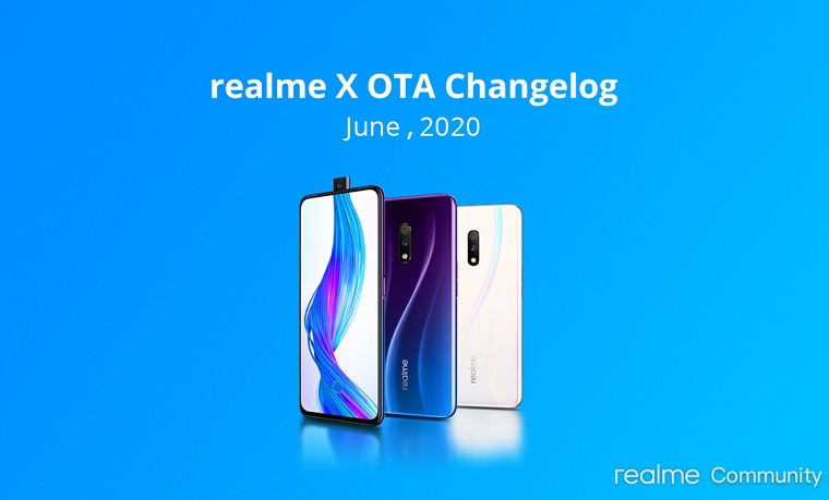 Realme X June security update with support for PaySa, Heyfun, lockscreen charging animation & more rolling out