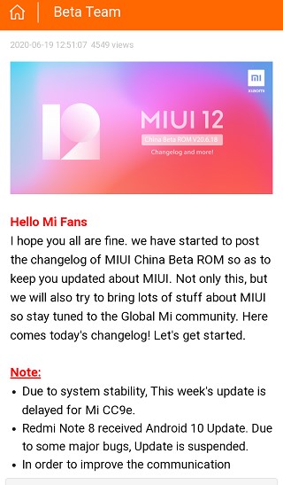 Redmi-Note-8-Android-10-update-suspended