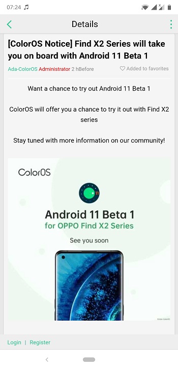 oppo find x2 color os 8