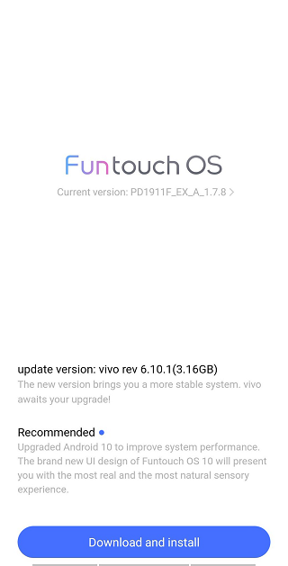 Vivo-Z1-Pro-Android-10-update-2